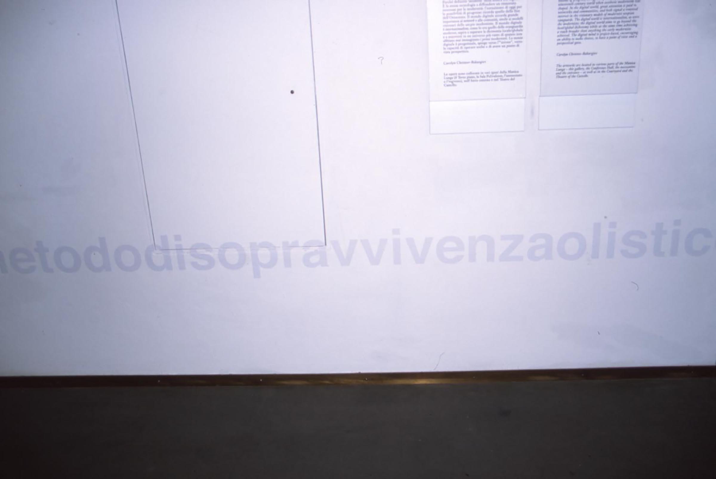 Liam Gillick, Lamp Factory, 2003 (detail)